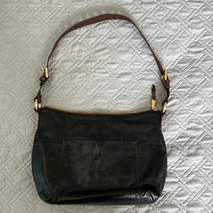 HOBO leather shoulder bag